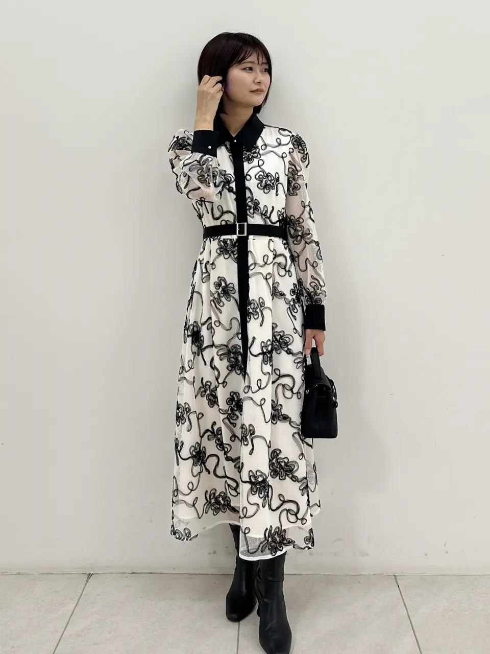 GRACE CONTINENTAL MORITA AI コーディネート画像