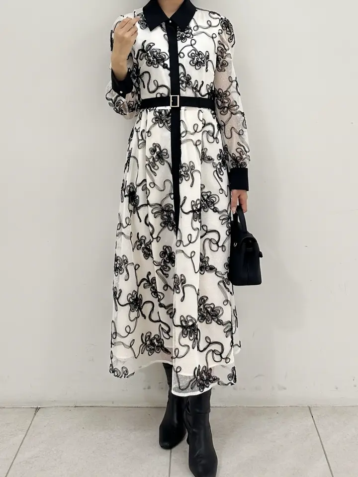 GRACE CONTINENTAL MORITA AI コーディネート画像