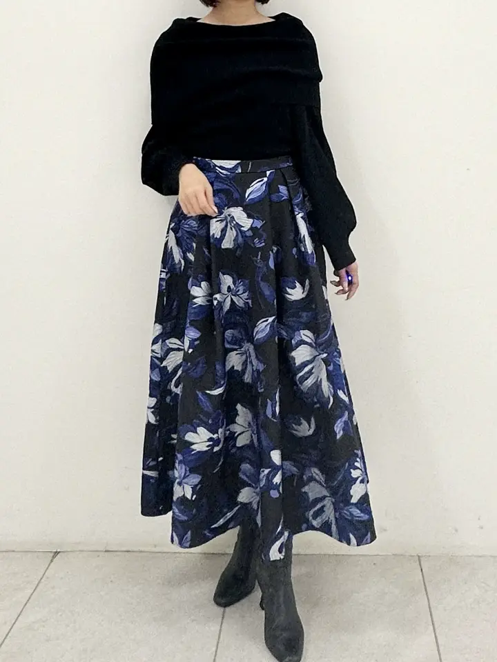 GRACE CONTINENTAL MORITA AI コーディネート画像