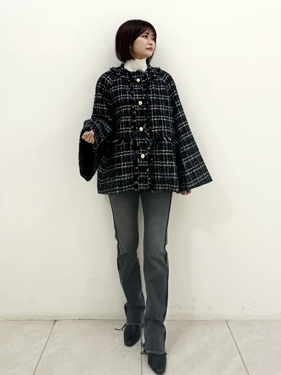 GRACE CONTINENTAL MORITA AI コーディネート画像