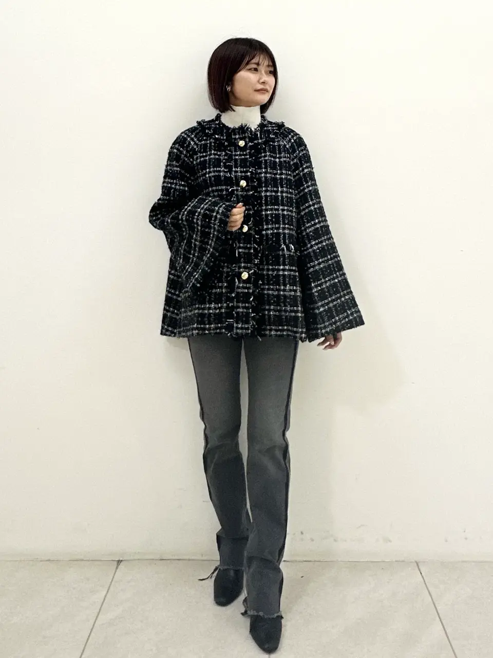 GRACE CONTINENTAL MORITA AI コーディネート画像