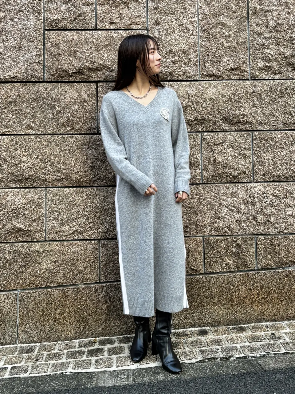 GRACE CONTINENTAL Hikaru Okada コーディネート画像