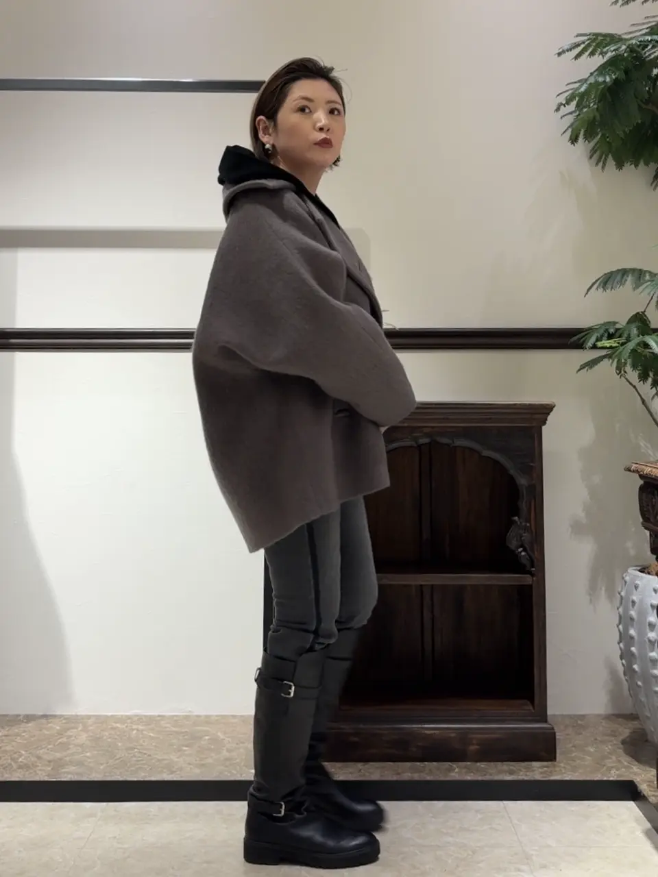 GRACE CONTINENTAL N.YURI コーディネート画像