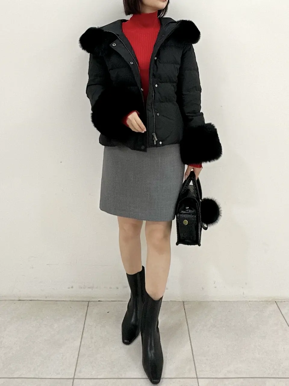 GRACE CONTINENTAL MORITA AI コーディネート画像