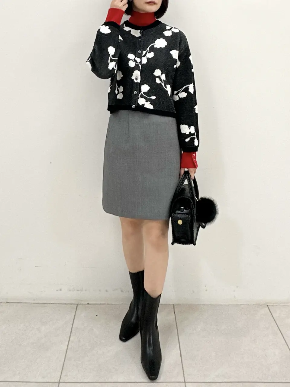 GRACE CONTINENTAL MORITA AI コーディネート画像