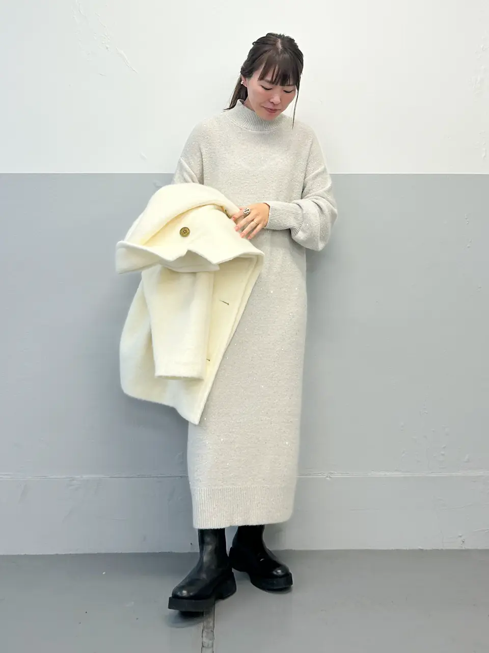  古川温子 コーディネート画像