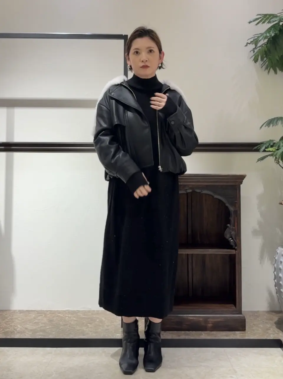 GRACE CONTINENTAL N.YURI コーディネート画像