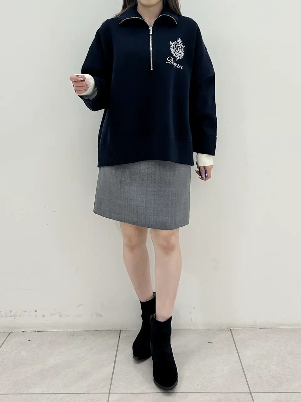 GRACE CONTINENTAL Miu Akamatsu コーディネート画像