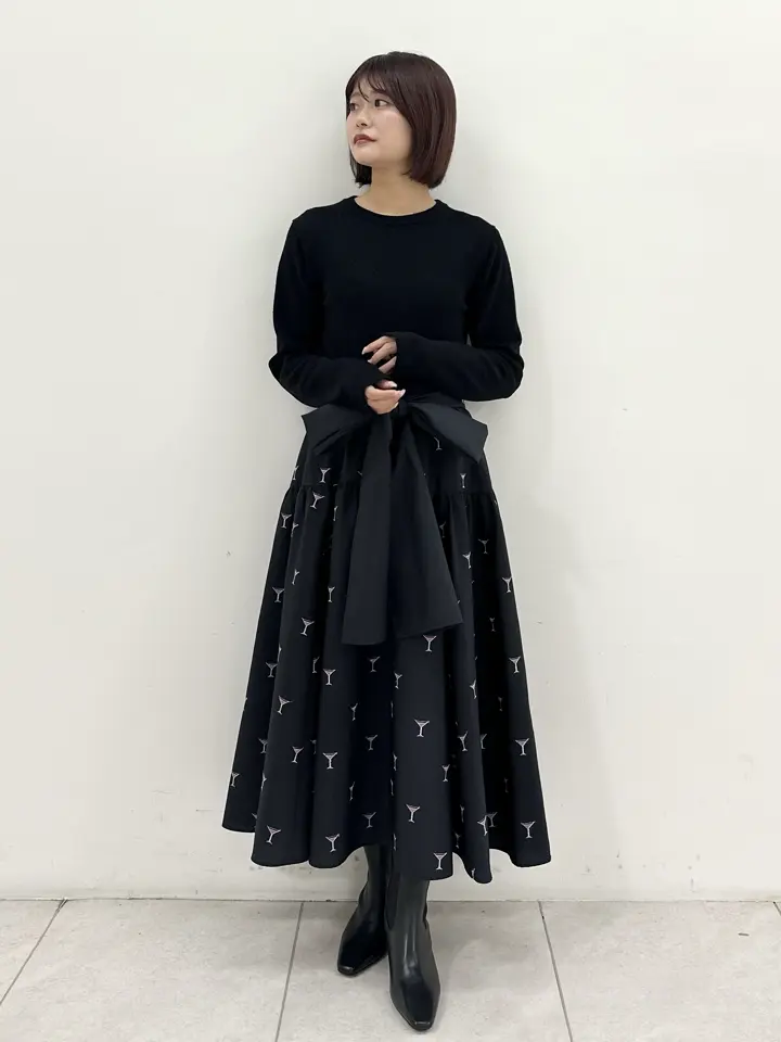 GRACE CONTINENTAL MORITA AI コーディネート画像