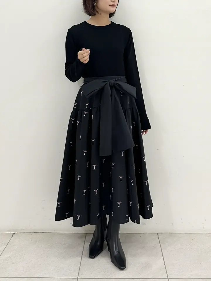 GRACE CONTINENTAL MORITA AI コーディネート画像