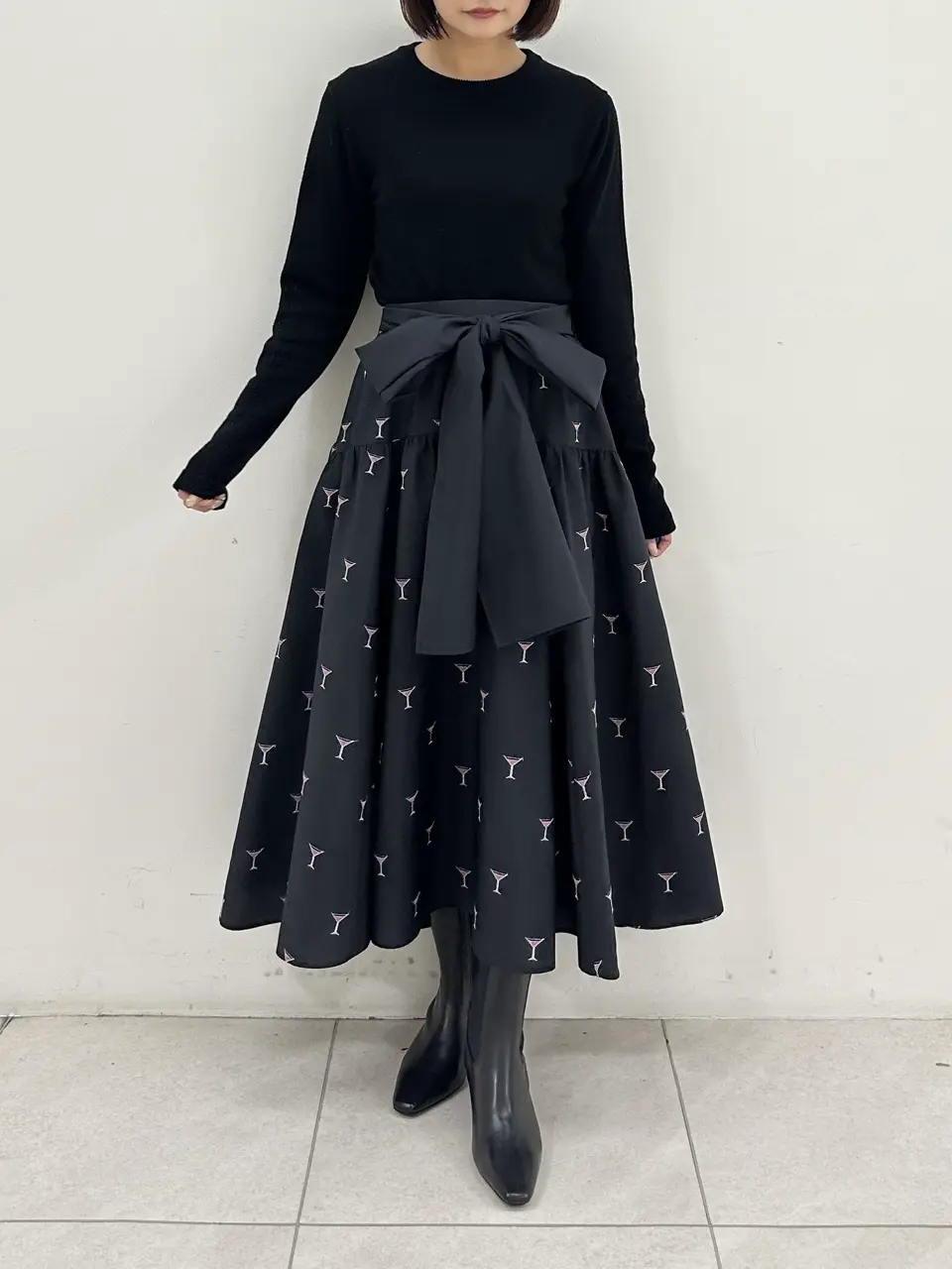 GRACE CONTINENTAL MORITA AI コーディネート画像