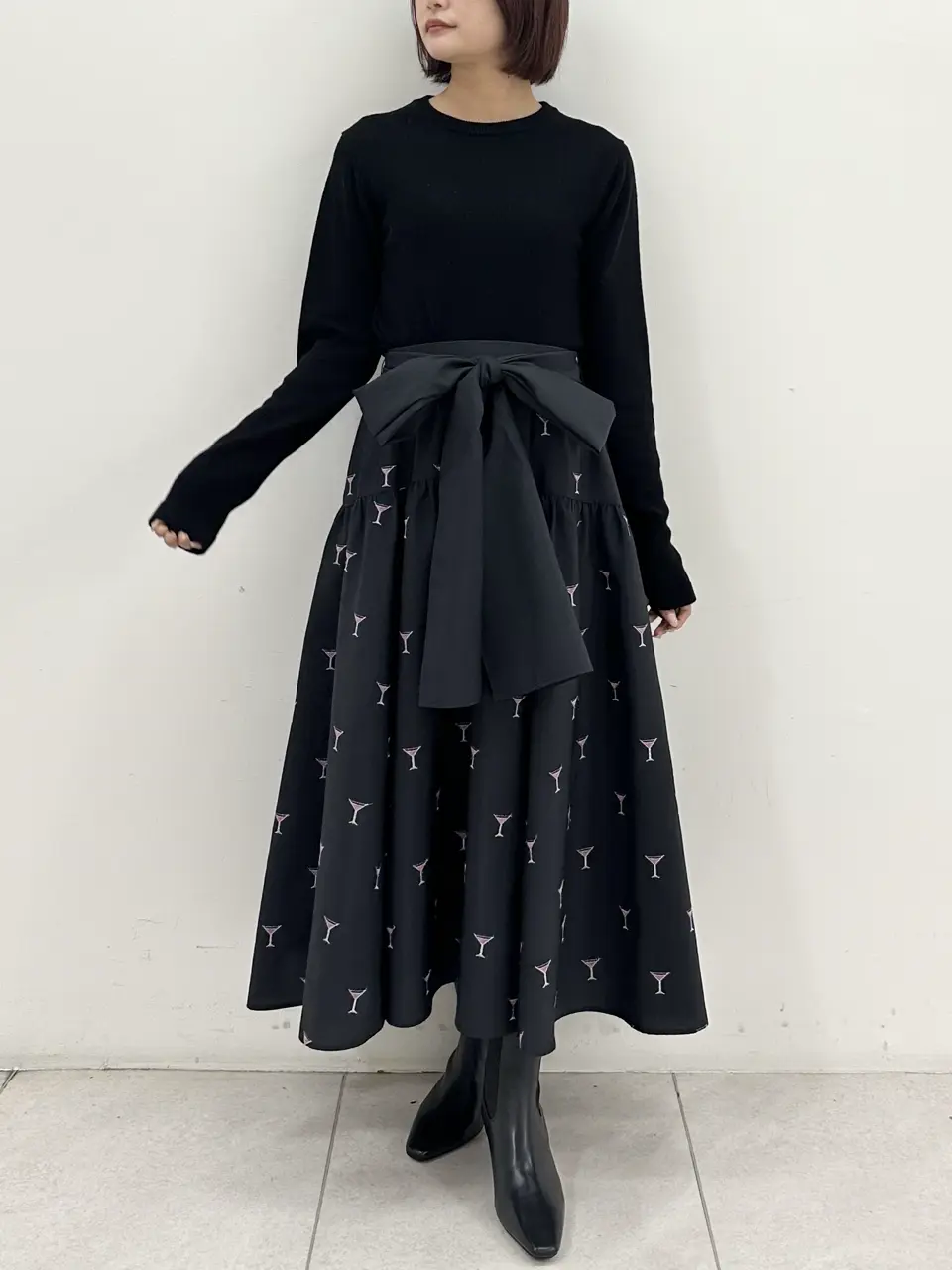 GRACE CONTINENTAL MORITA AI コーディネート画像