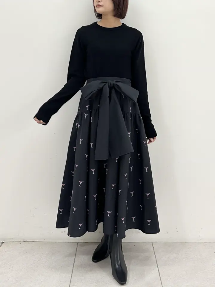 GRACE CONTINENTAL MORITA AI コーディネート画像