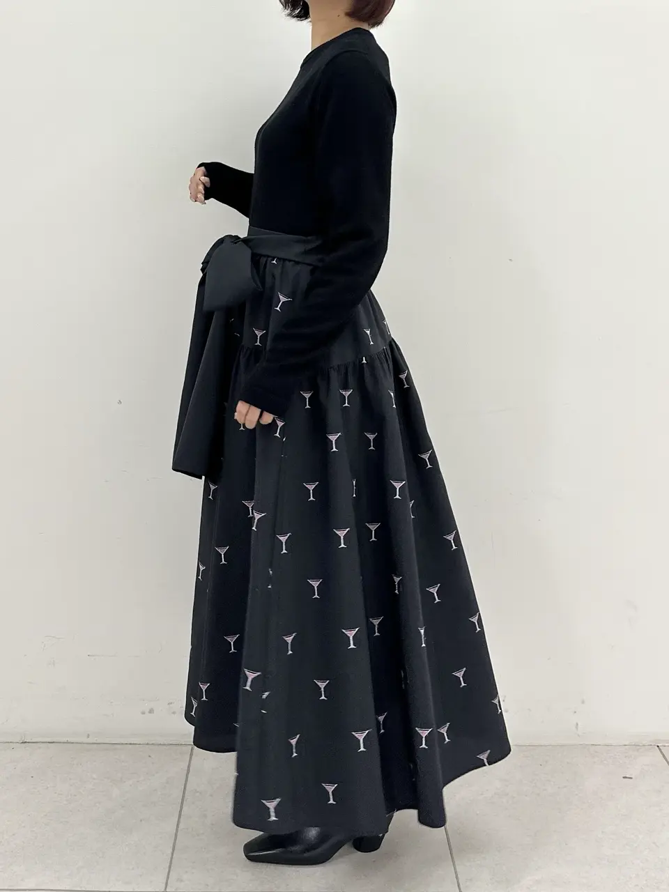 GRACE CONTINENTAL MORITA AI コーディネート画像