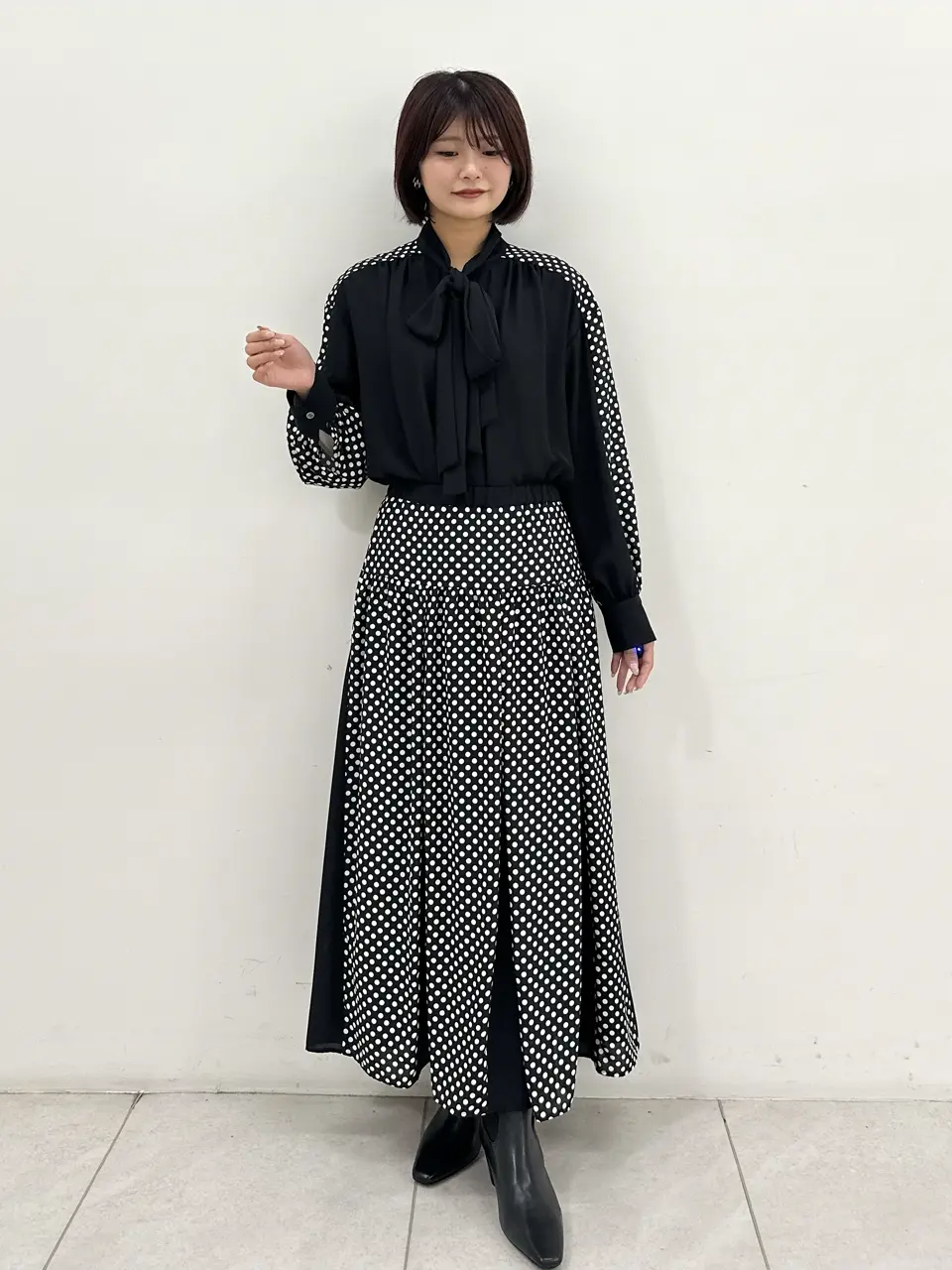 GRACE CONTINENTAL MORITA AI コーディネート画像