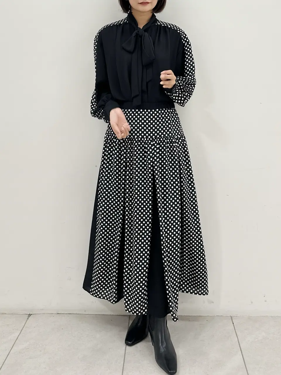 GRACE CONTINENTAL MORITA AI コーディネート画像