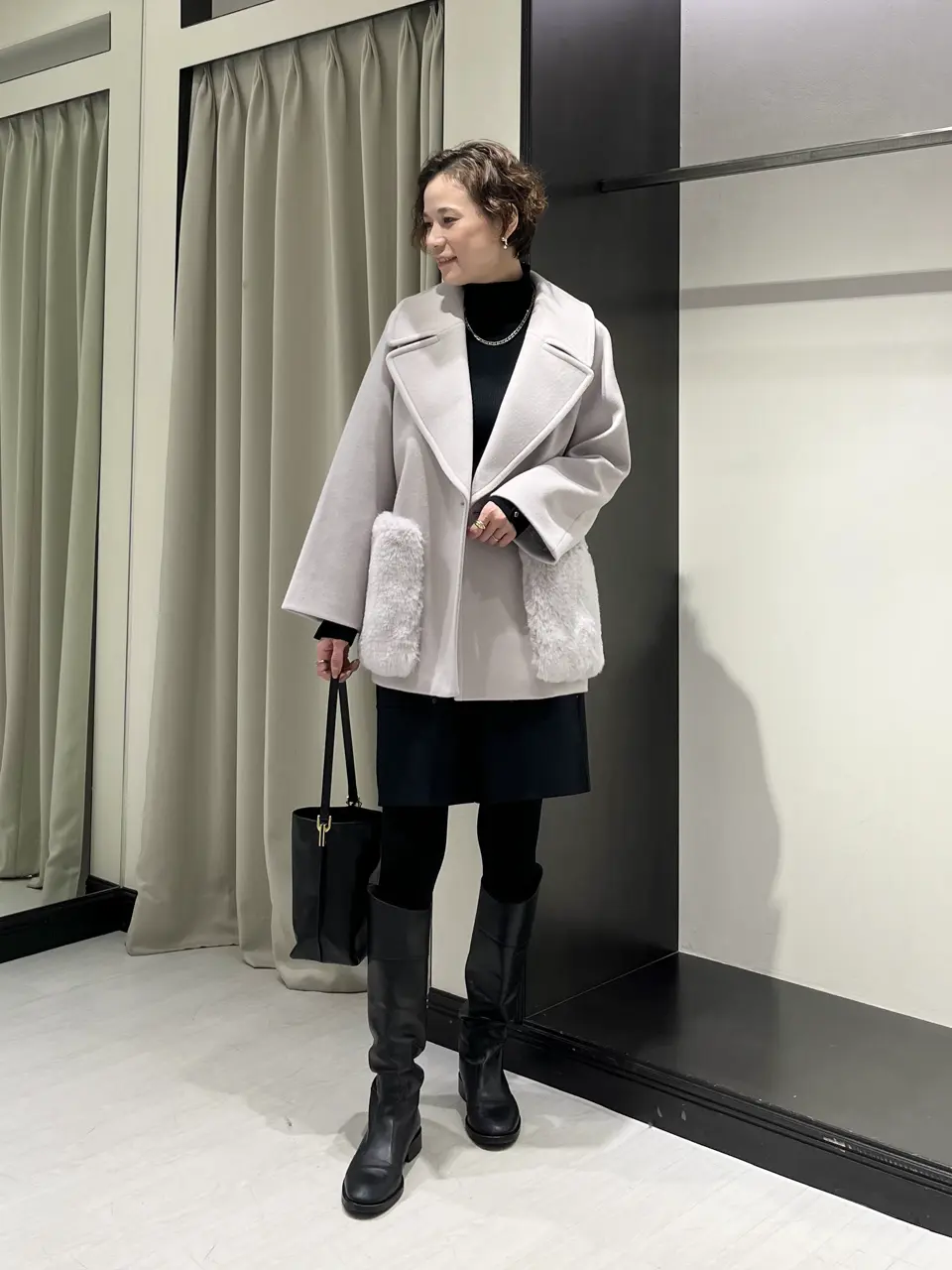 GRACE CONTINENTAL 亀田 未希 コーディネート画像