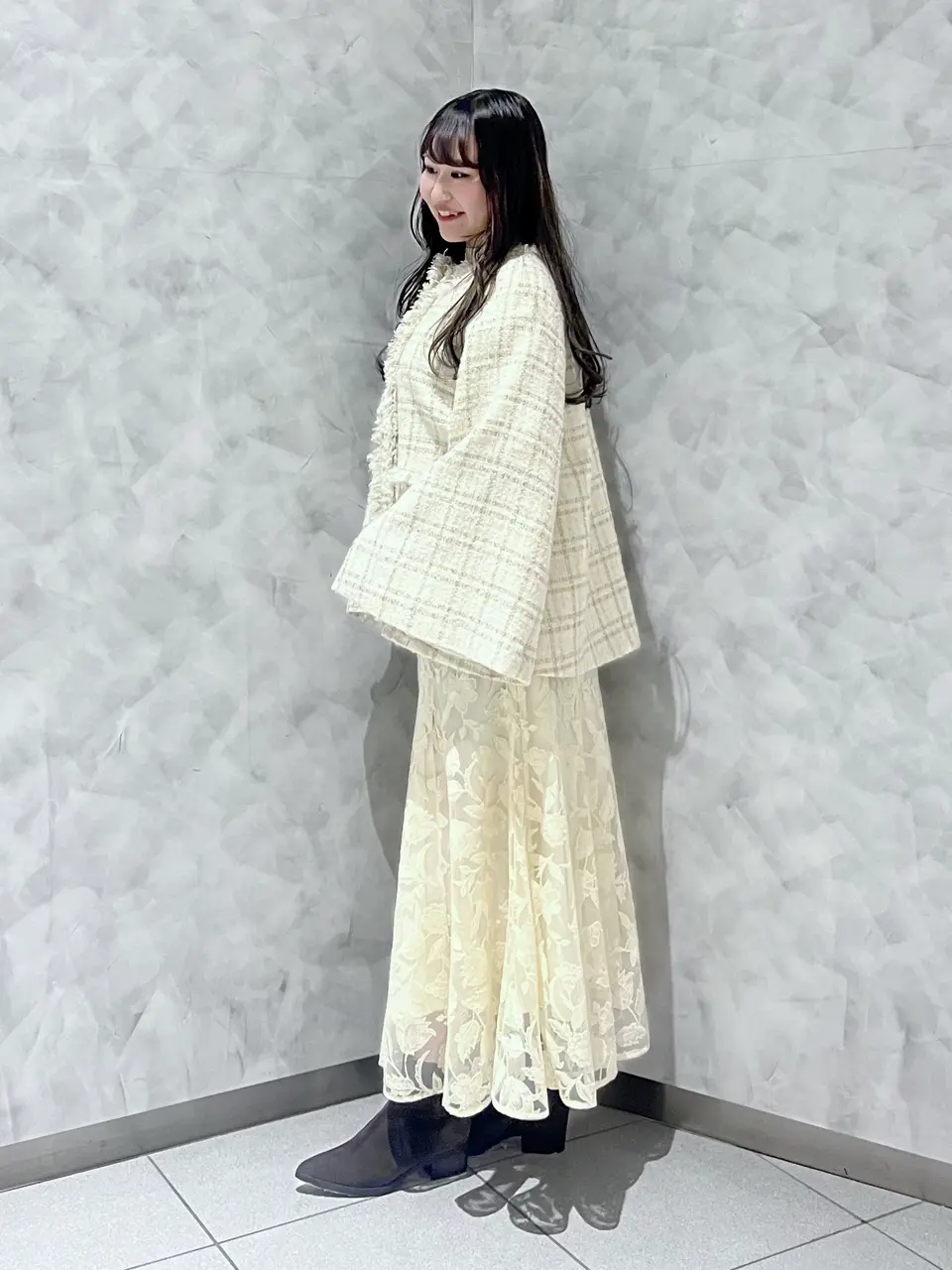 GRACE CONTINENTAL 根本　紗良 コーディネート画像