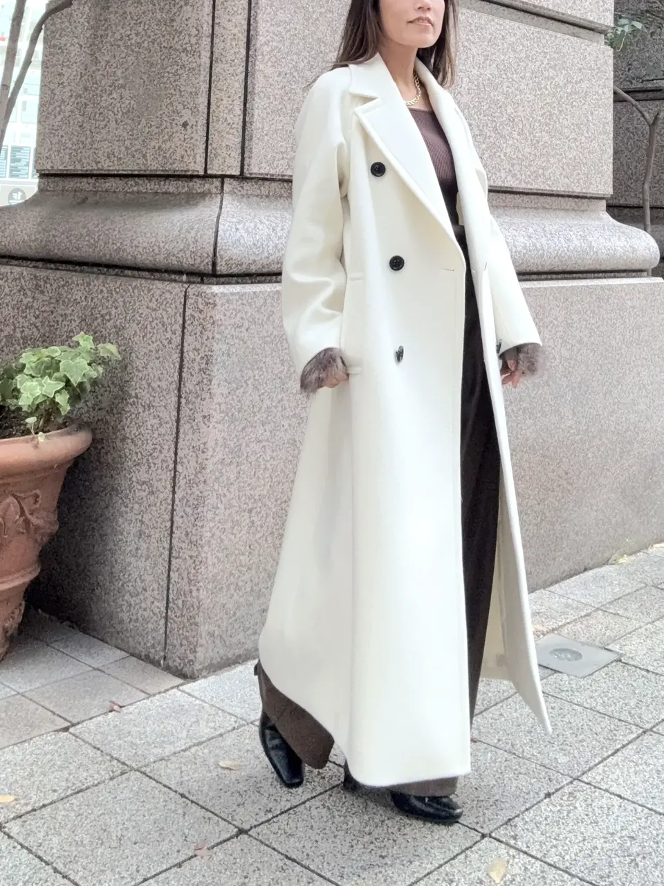 GRACE CONTINENTAL yukimi yonee コーディネート画像