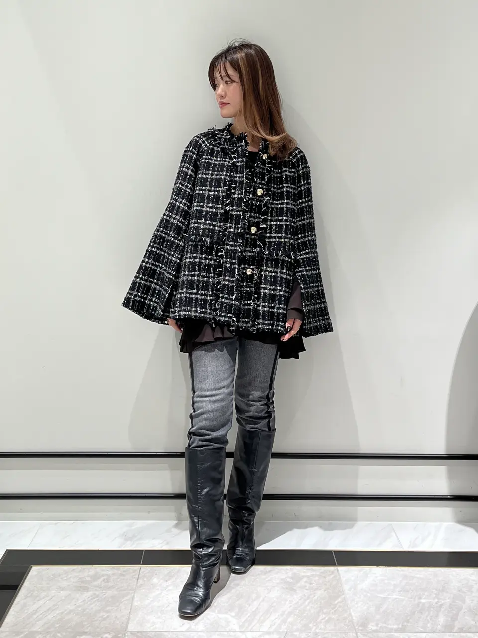 GRACE CONTINENTAL A.Kameyama コーディネート画像