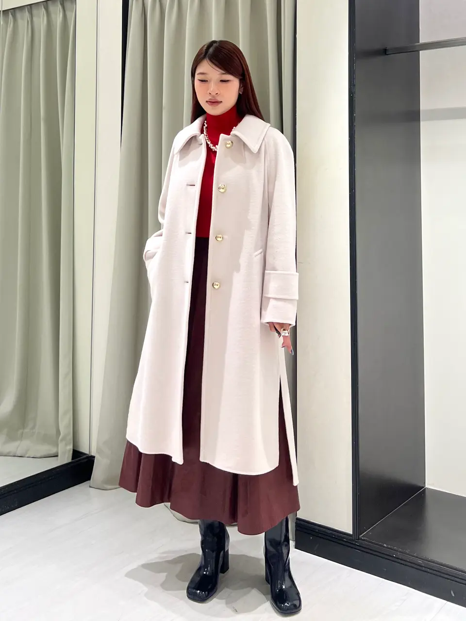 GRACE CONTINENTAL NORIA コーディネート画像