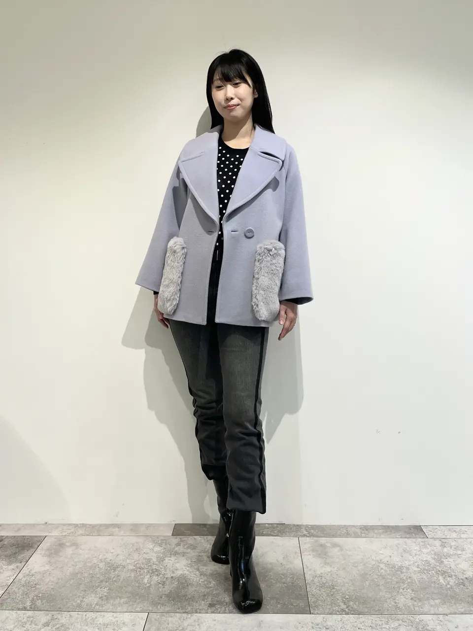  端場　わかな コーディネート画像