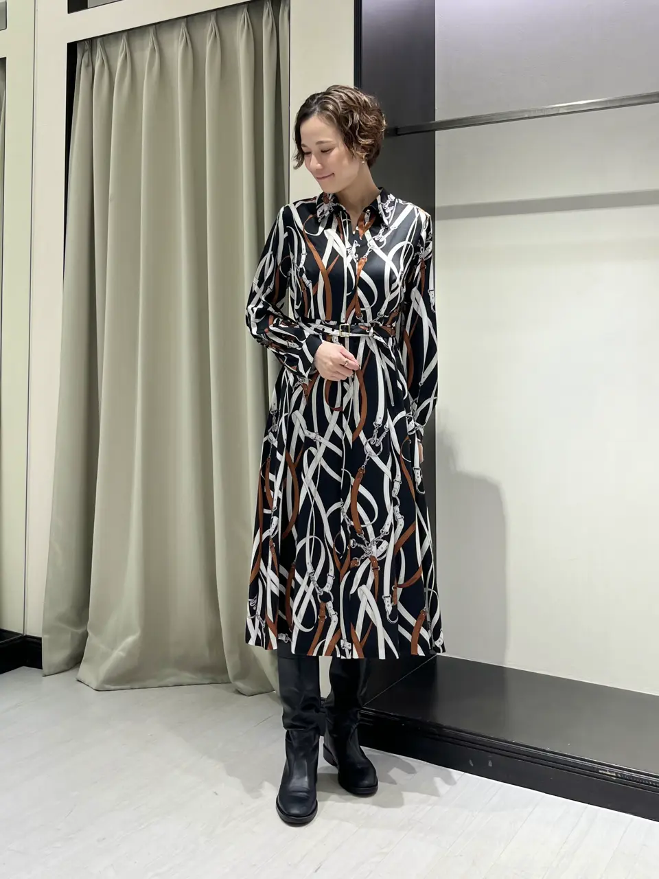  亀田 未希 コーディネート画像