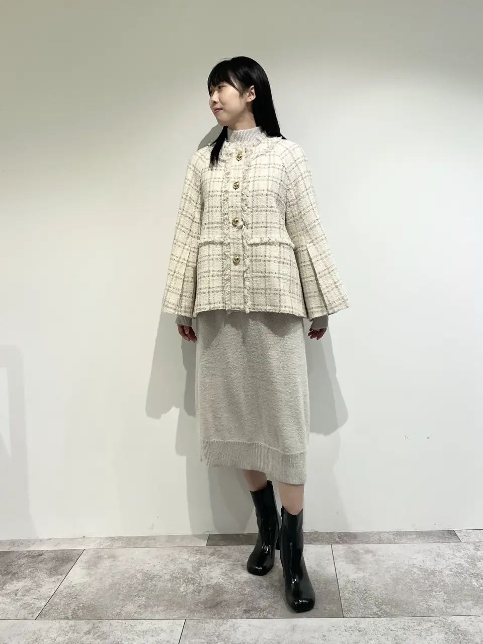 GRACE CONTINENTAL 端場　わかな コーディネート画像