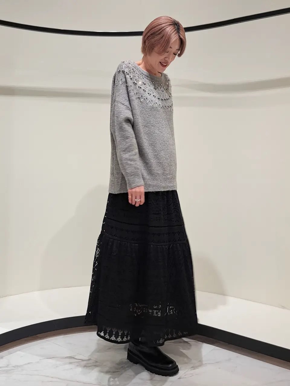 GRACE CONTINENTAL 今野　志保 コーディネート画像