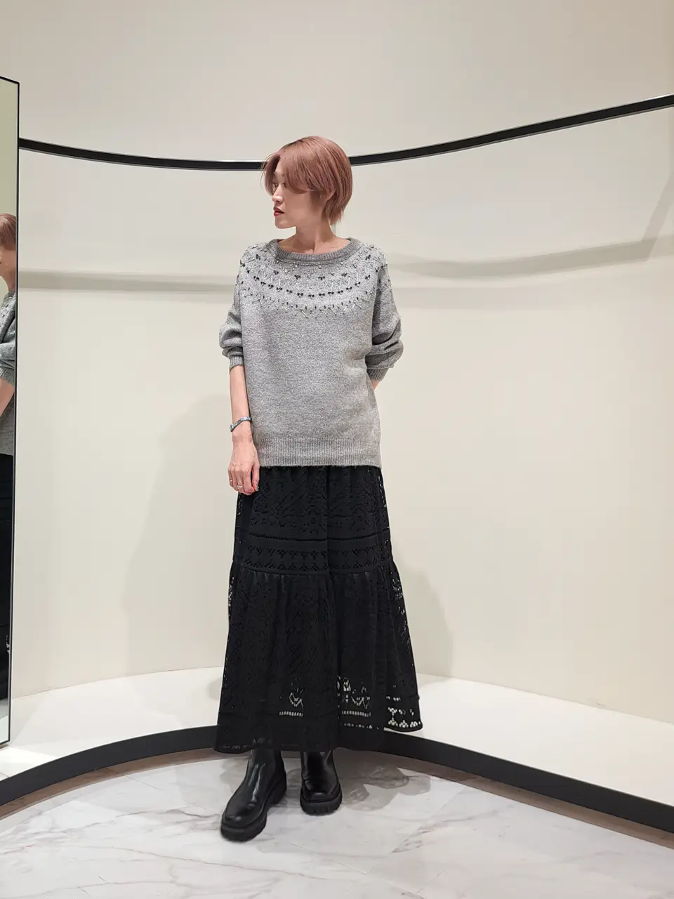 GRACE CONTINENTAL 今野　志保 コーディネート画像