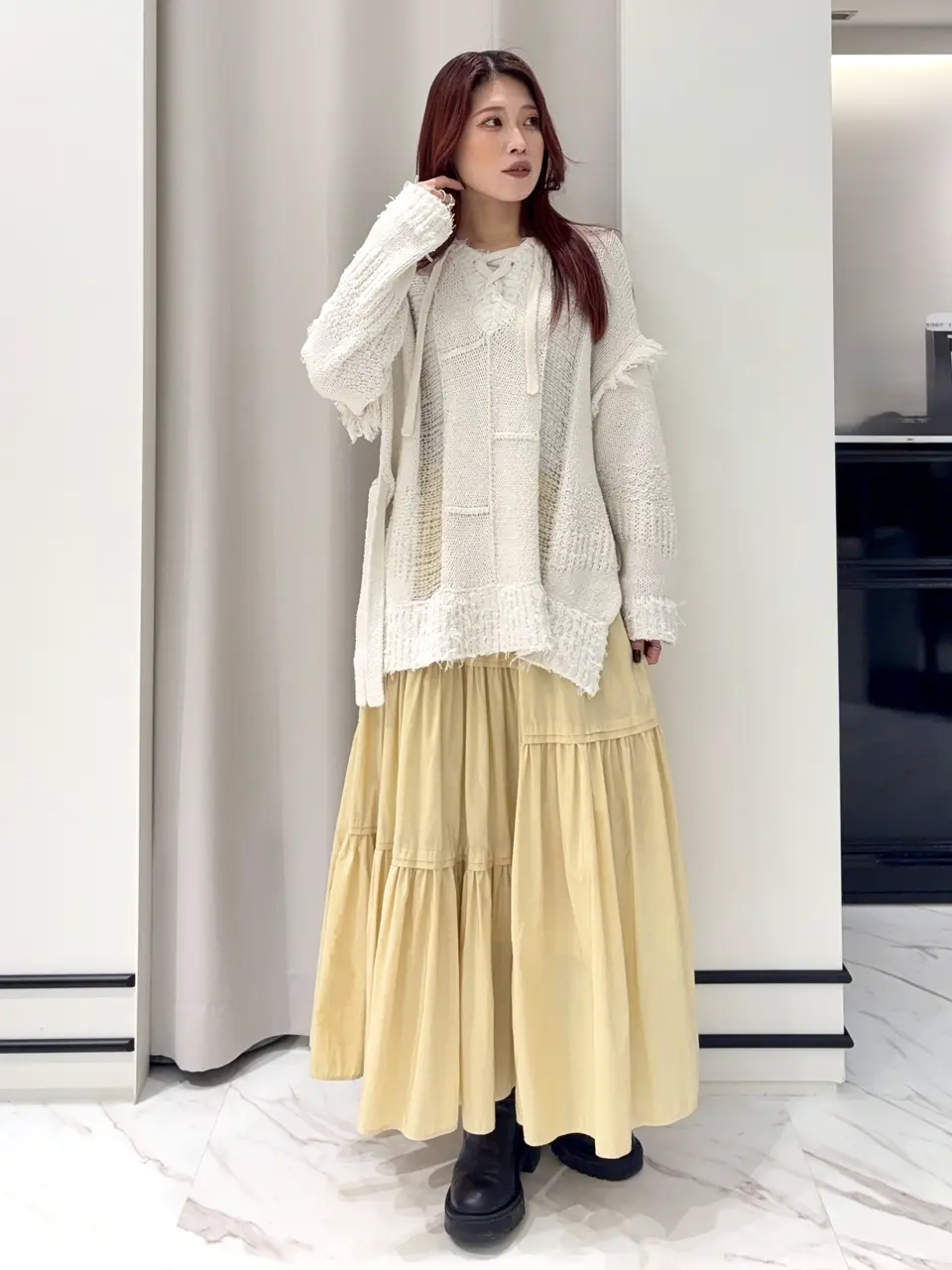 GRACE CONTINENTAL Yuuki NOZAWA コーディネート画像