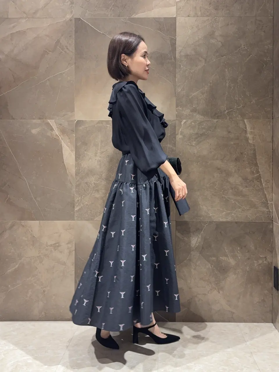 GRACE CONTINENTAL 穐山　香織 コーディネート画像