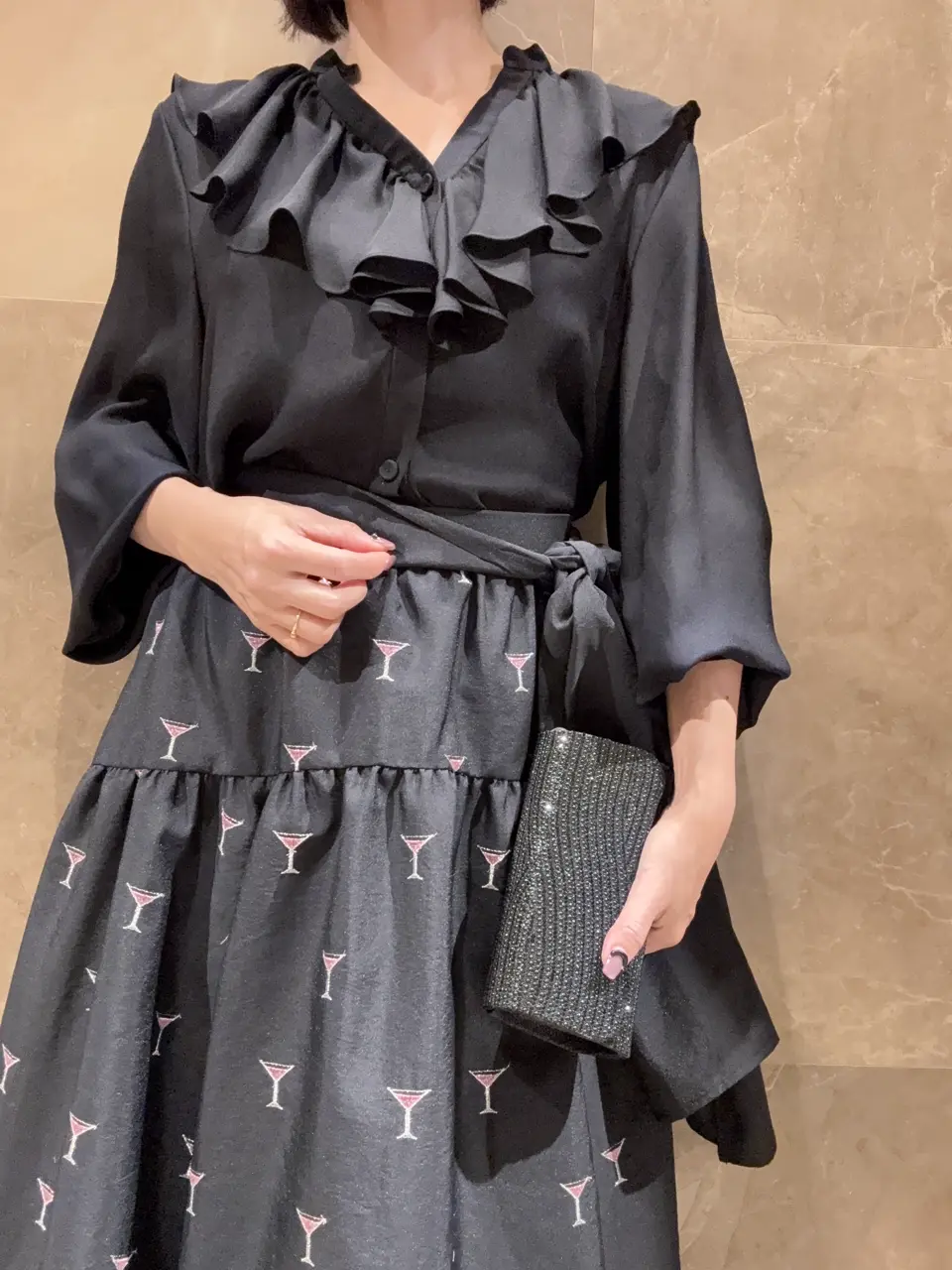 GRACE CONTINENTAL 穐山　香織 コーディネート画像