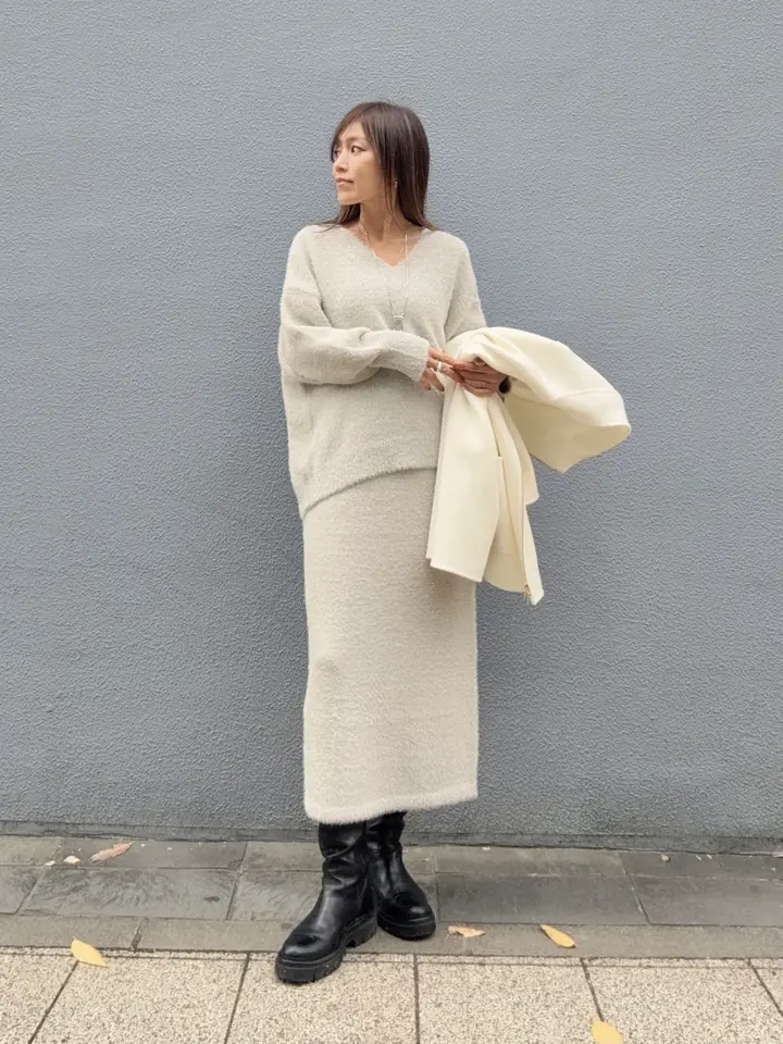 GRACE CONTINENTAL yukimi yonee コーディネート画像