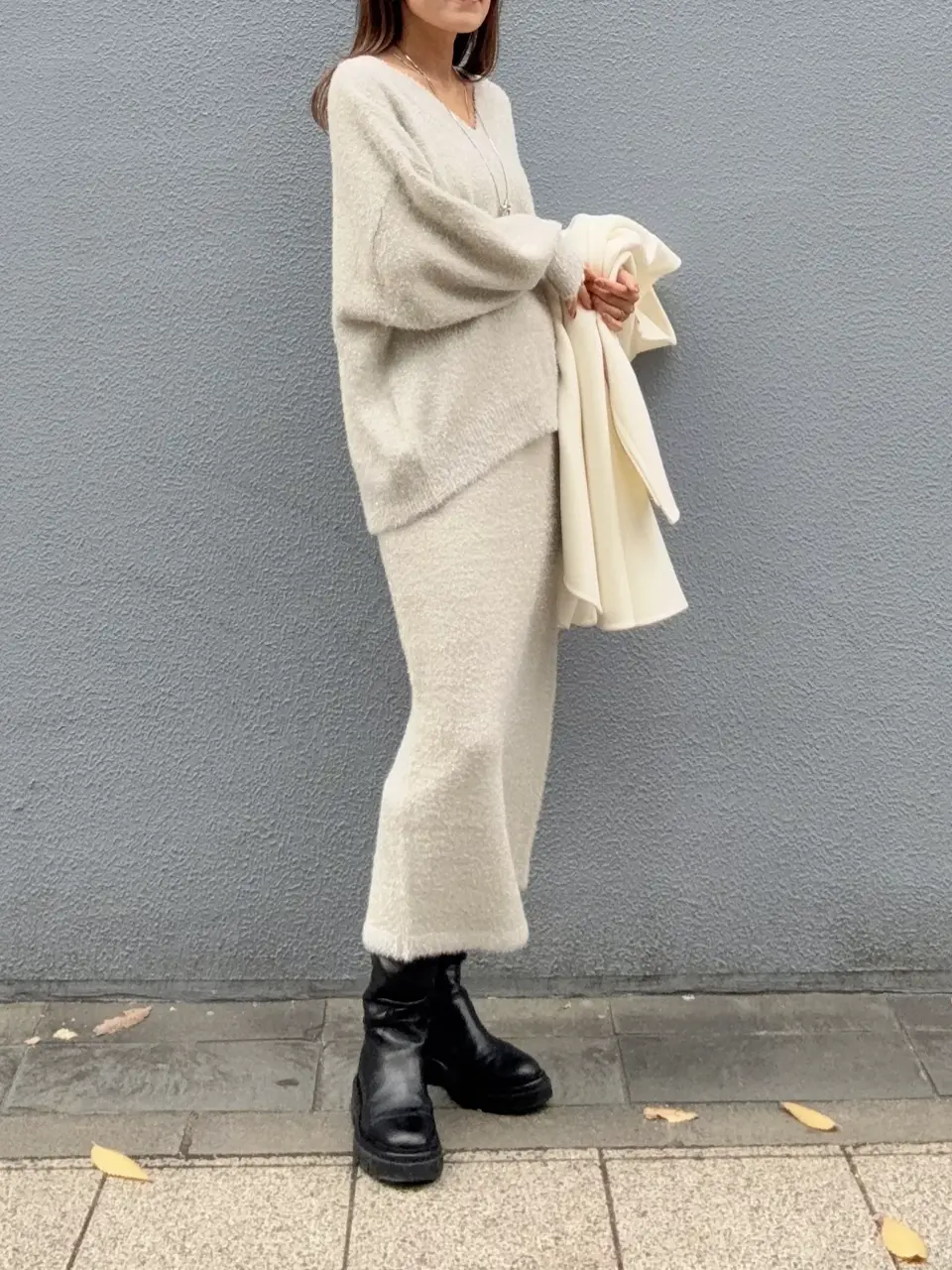 GRACE CONTINENTAL yukimi yonee コーディネート画像