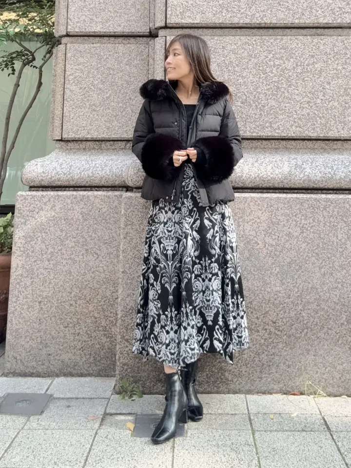 GRACE CONTINENTAL yukimi yonee コーディネート画像