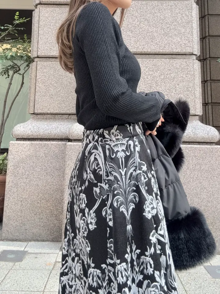 GRACE CONTINENTAL yukimi yonee コーディネート画像