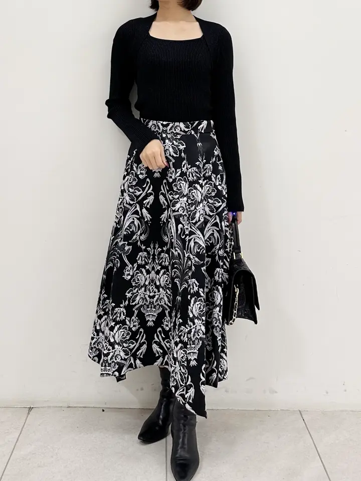 GRACE CONTINENTAL MORITA AI コーディネート画像