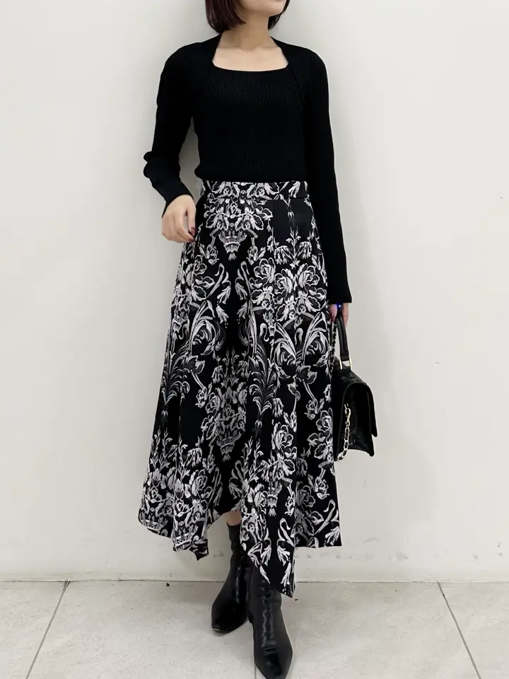 GRACE CONTINENTAL MORITA AI コーディネート画像