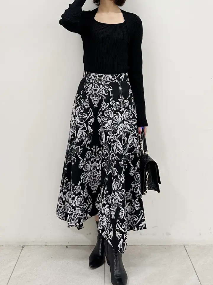 GRACE CONTINENTAL MORITA AI コーディネート画像