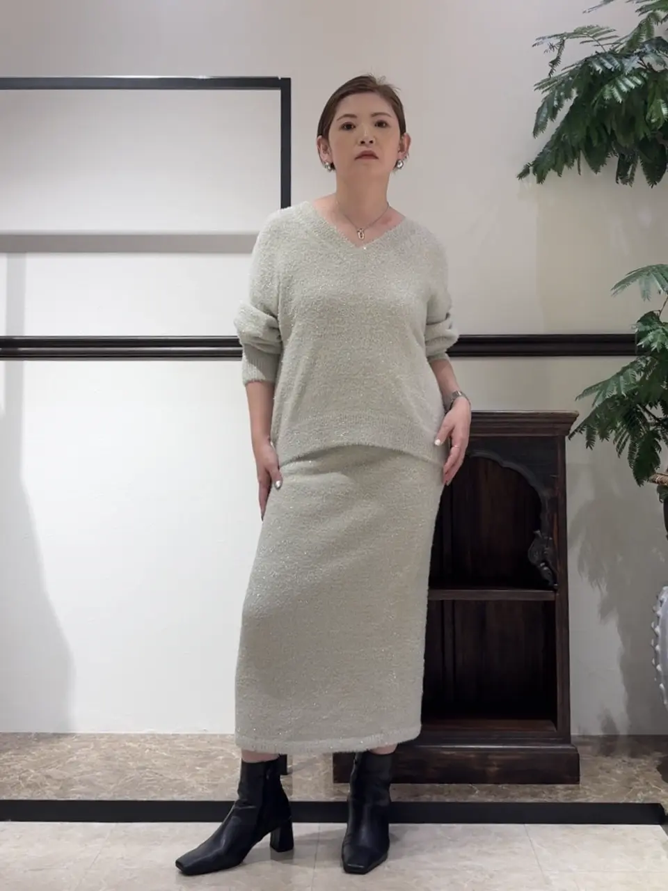 GRACE CONTINENTAL N.YURI コーディネート画像