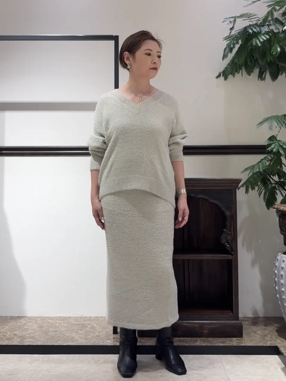 GRACE CONTINENTAL N.YURI コーディネート画像