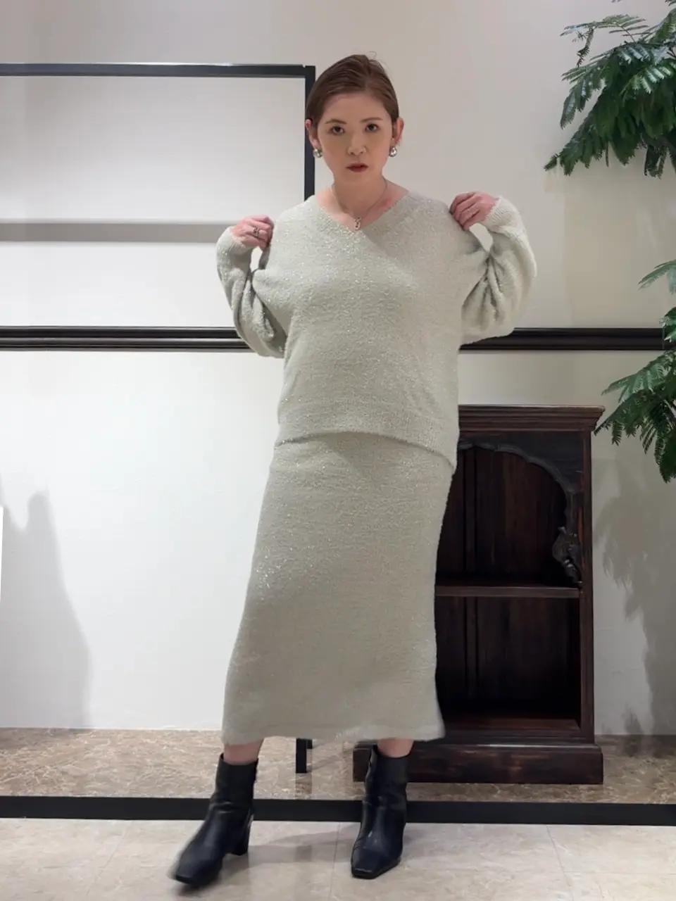 GRACE CONTINENTAL N.YURI コーディネート画像