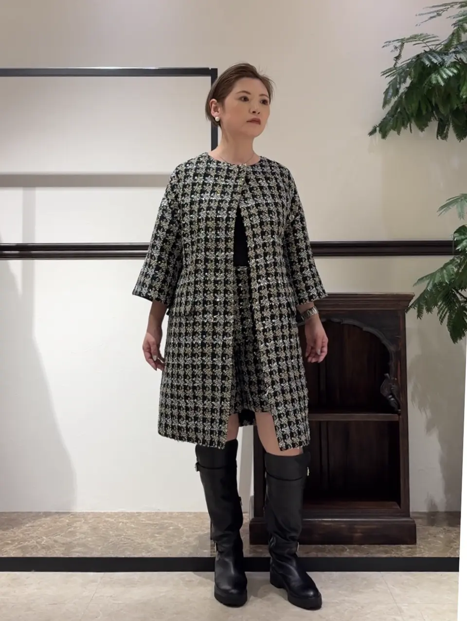 GRACE CONTINENTAL N.YURI コーディネート画像