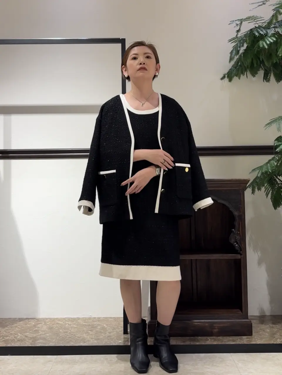 GRACE CONTINENTAL N.YURI コーディネート画像