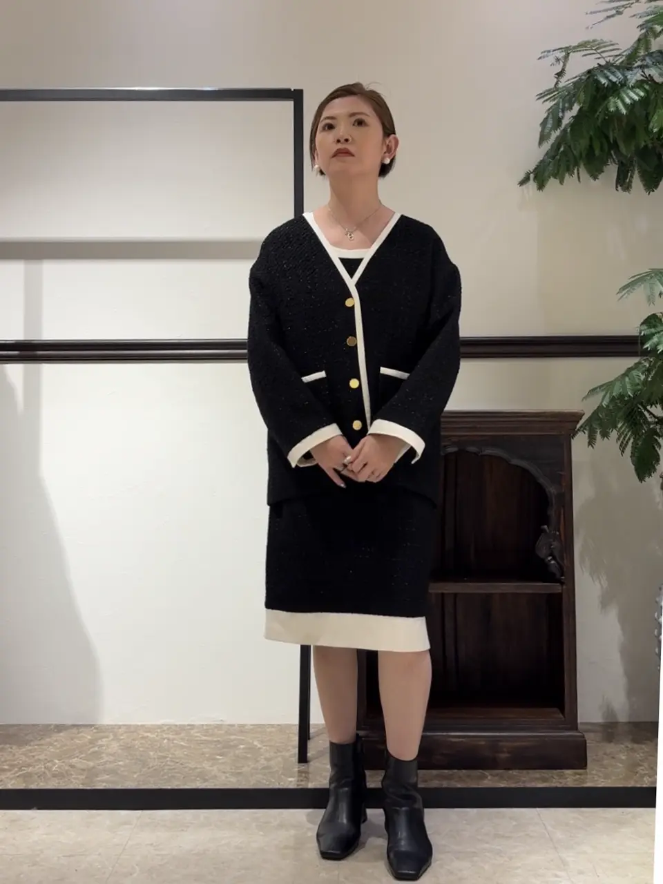 GRACE CONTINENTAL N.YURI コーディネート画像