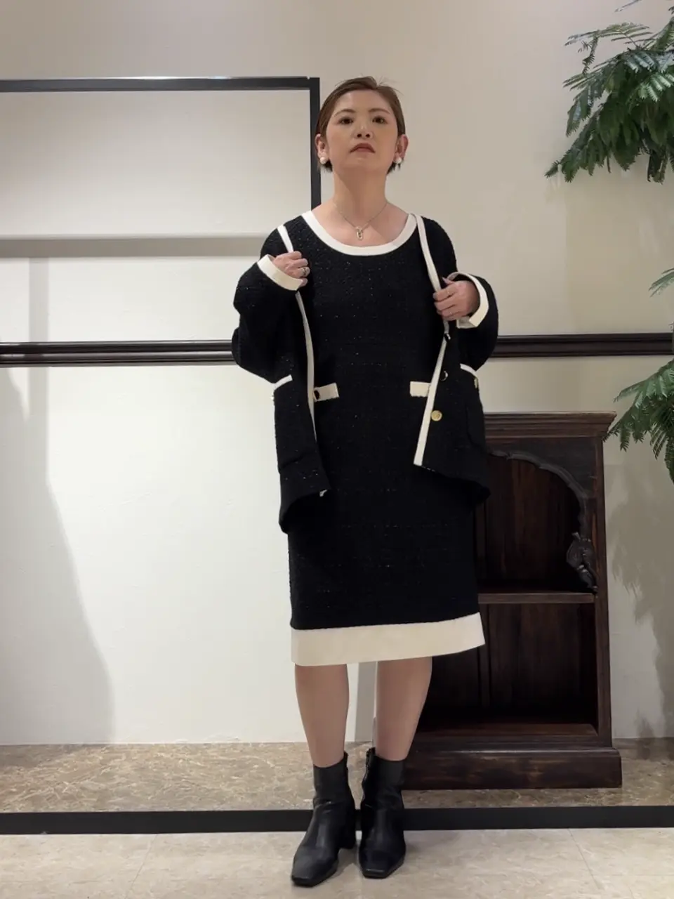 GRACE CONTINENTAL N.YURI コーディネート画像