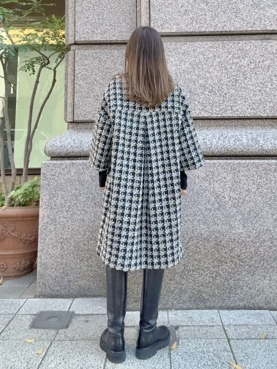 GRACE CONTINENTAL yukimi yonee コーディネート画像