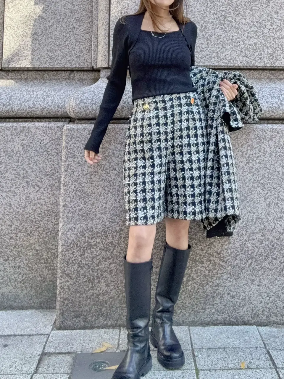 GRACE CONTINENTAL yukimi yonee コーディネート画像