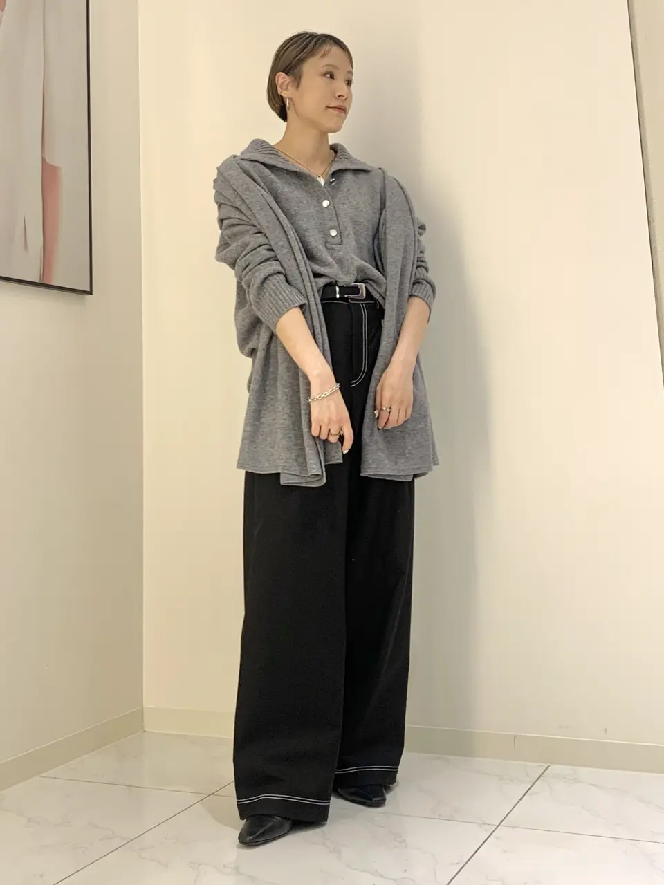  haruka iwasaki コーディネート画像